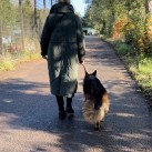 Leonie met Dirkje - Herder